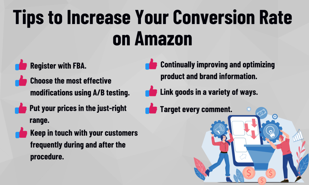 Tips to Increase Your Conversion Rate on Amazon  
